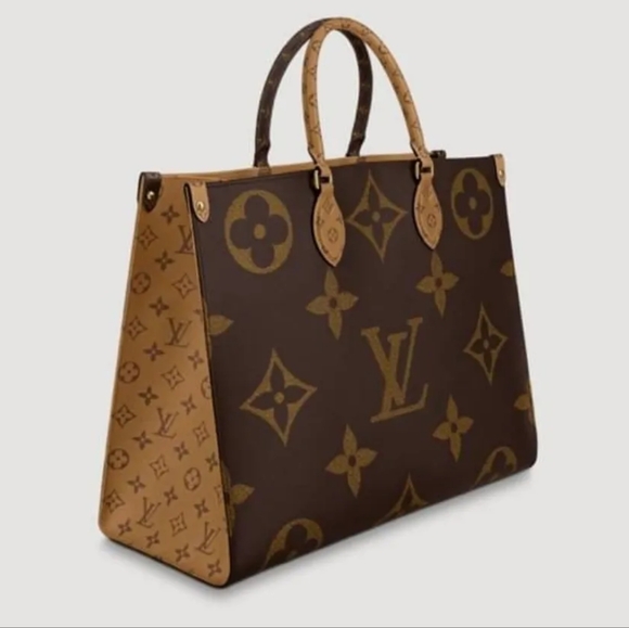 Like New!!! NWT! Louis Vuitton OnTheGo LV Reverse Canvas GIANT Monogram GM - Picture 13 of 16